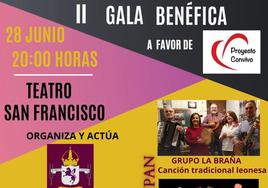 La Agrupación Coral Schola Cantorum Reino de León organiza una gala en favor de Proyecto Convivo