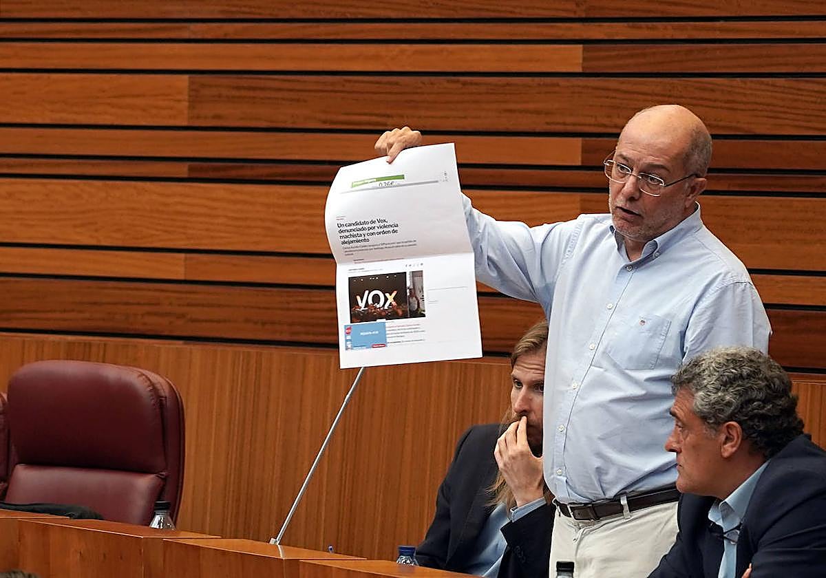 Francisco Igea, procurador de Ciudadanos en las Cortes.