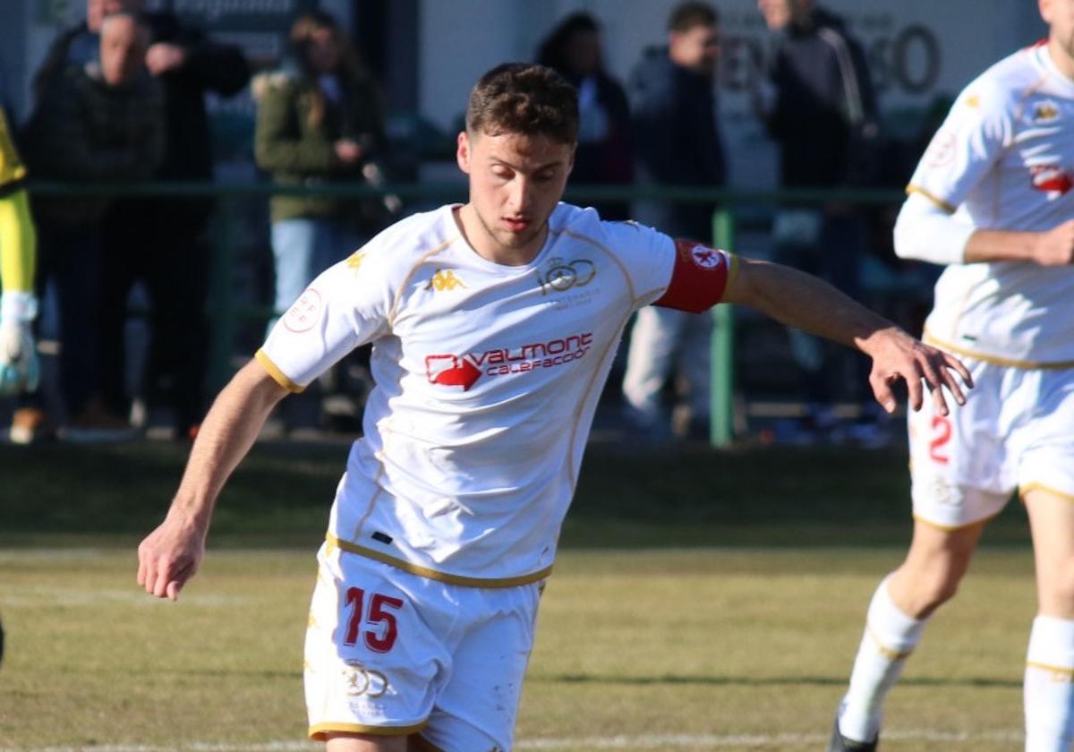 Abel de Prado, en un partido con el Júpiter la pasada temporada.