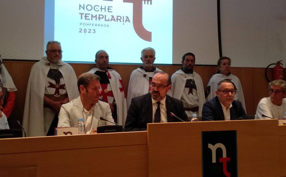 Imagen principal - Ponferrada inicia el expediente para declarar la Noche Templaria Fiesta de Interés Turístico Regional y aspira al Nacional