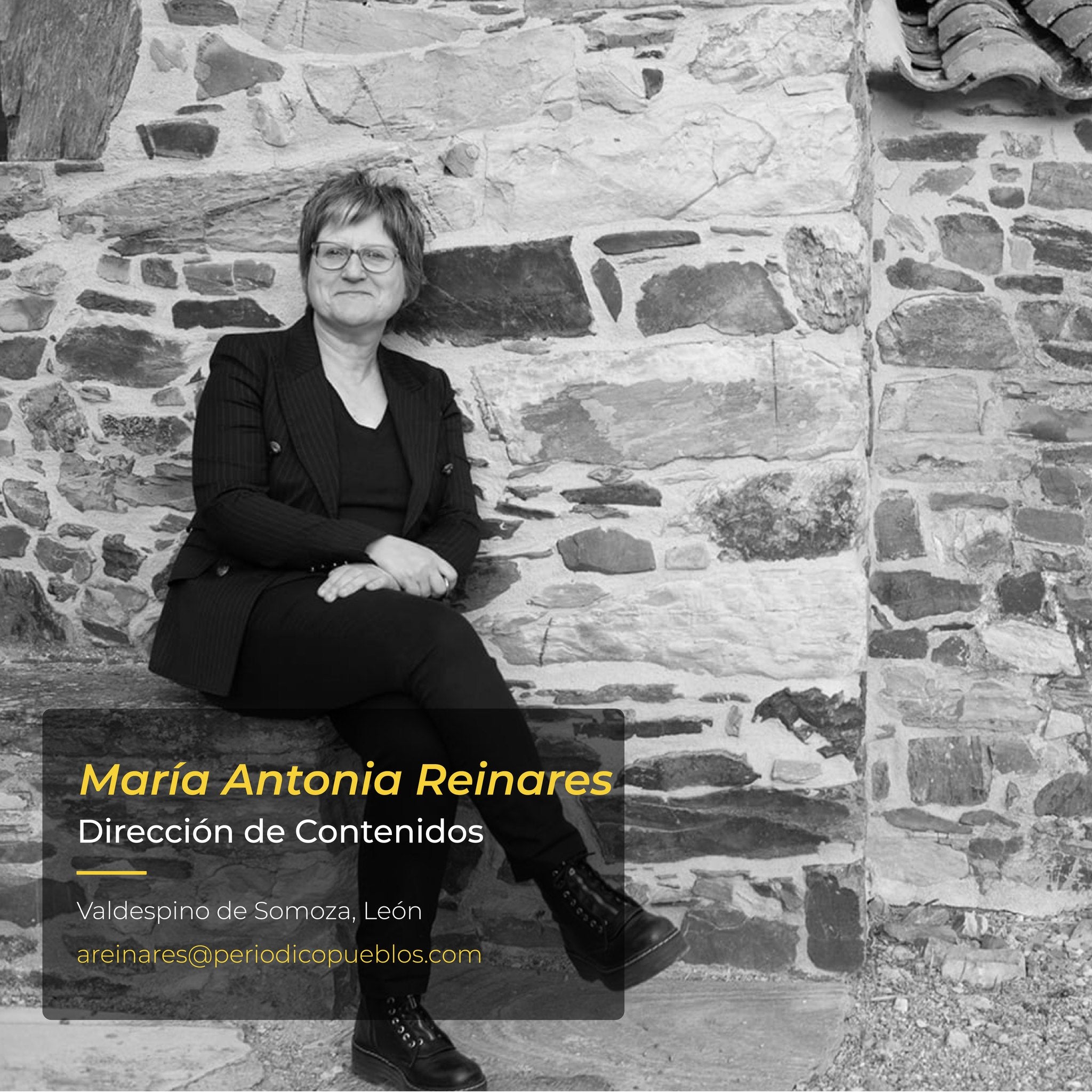 María Antonia Reinares, impulsora del Periódico Pueblos.