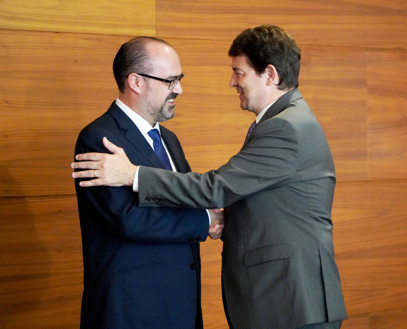 Encuentro institucional de Mañueco y Marco Morala