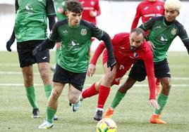 Tato, en un partido con el Sant Juliá andorrano, último equipo en el que ha militado.