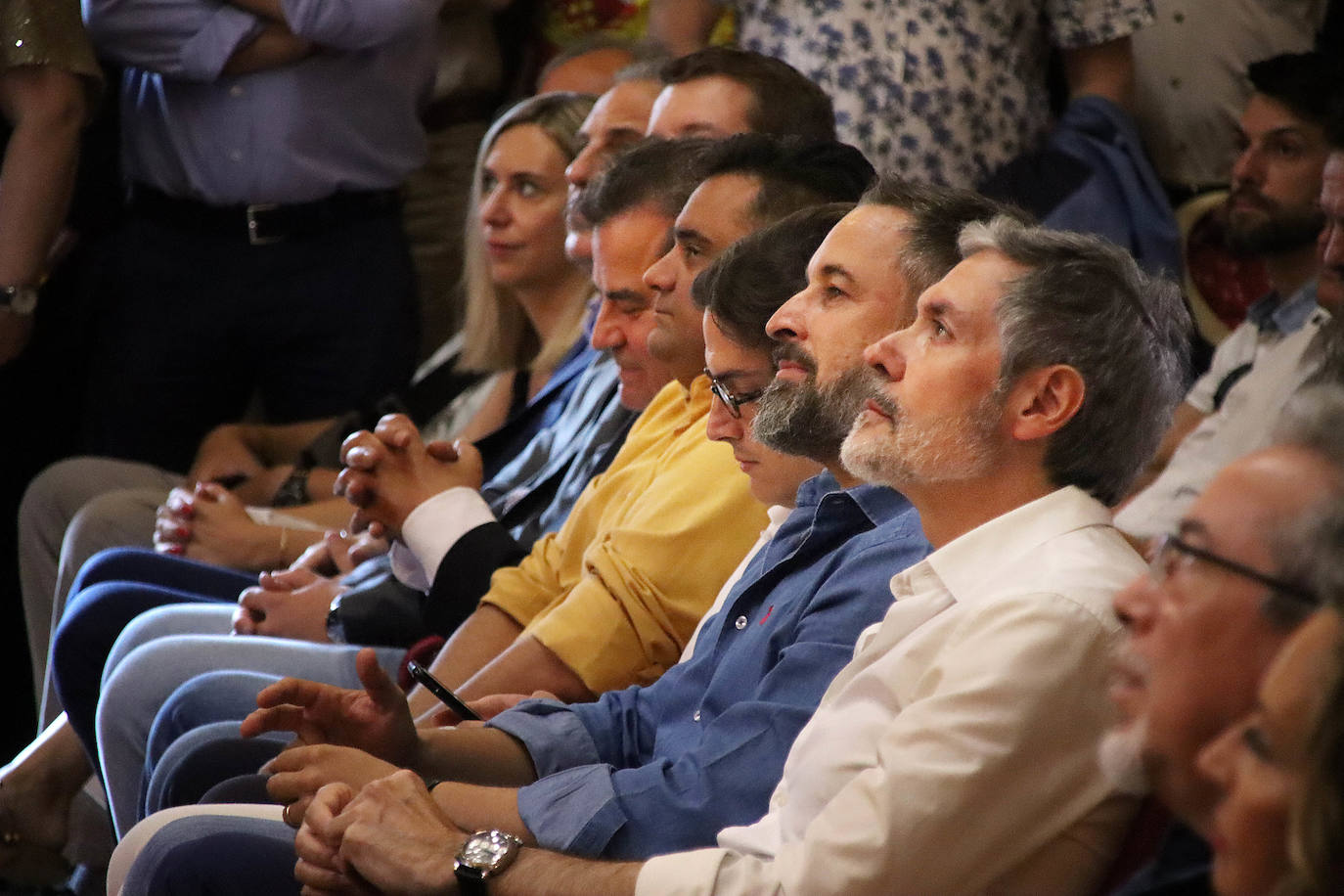 Acto público de Santiago Abascal en León