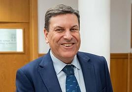 Carriedo en rueda de prensa tras el consejo de gobierno.