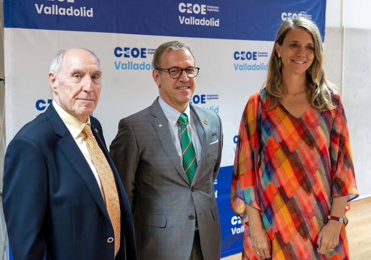 El consejero de Industria este jueves en Valladolid.
