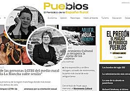 Cristina Domínguez y María Antonia Reinares son las impulsoras del periódico Pueblos.