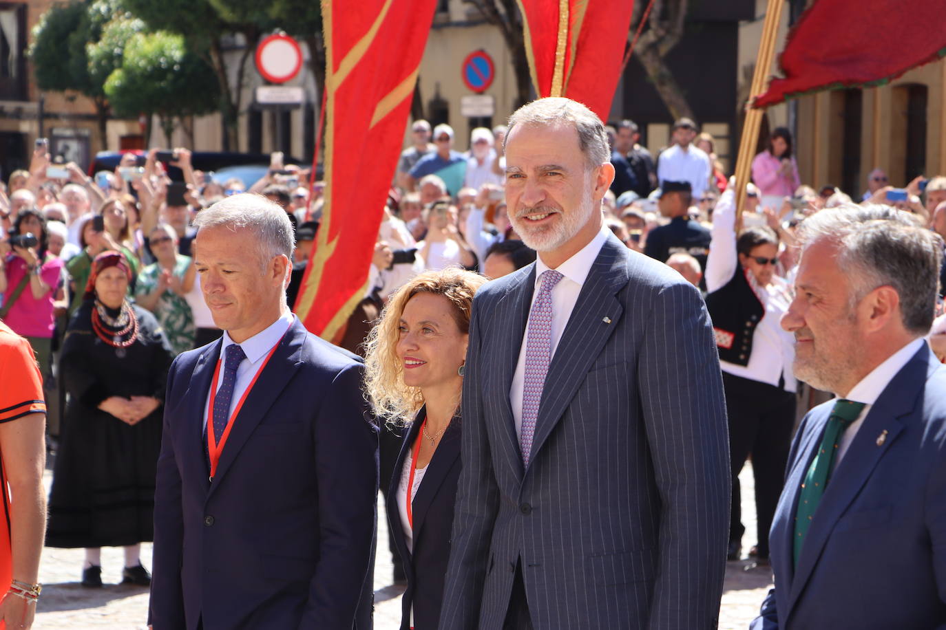 Cumbre Europea en León, el ambiente