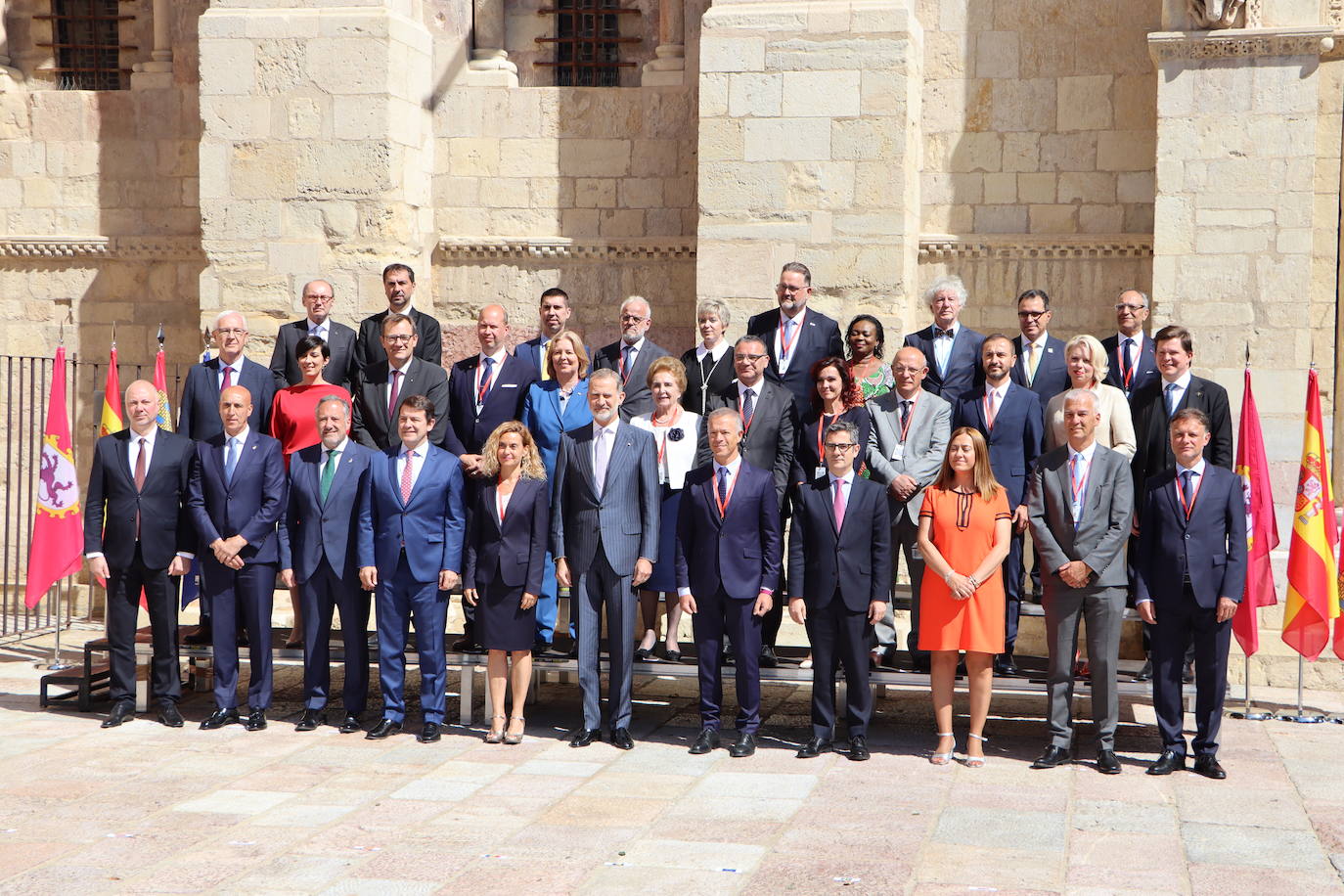 Cumbre Europea en León, el ambiente