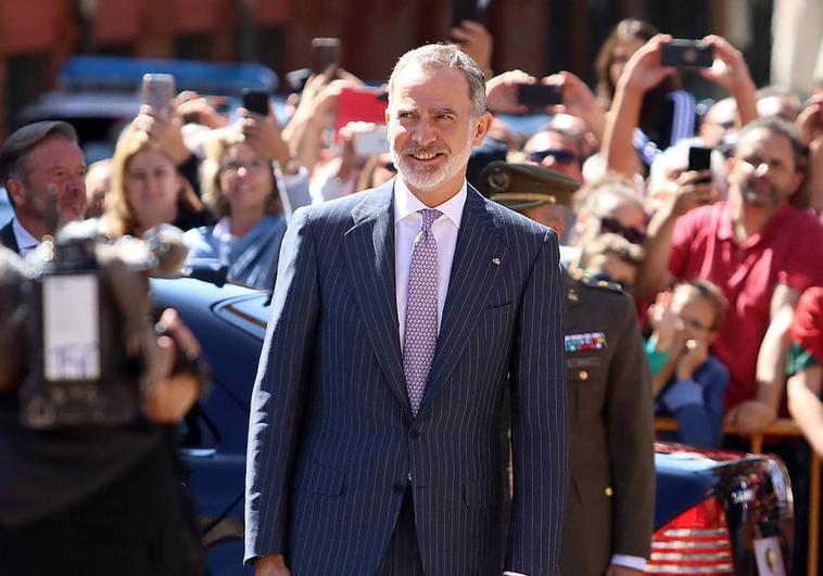 El rey Felipe VI inaugura la Conferencia internacional 'Reforzar la democracia fortaleciendo a los parlamentos'.