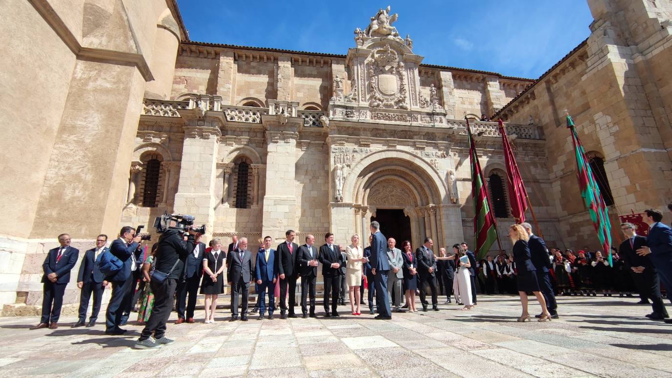 Cumbre Europea en León, el ambiente