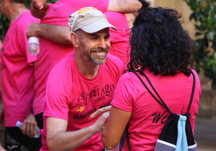 Los 'corregrinos' han puesto fin a su trayecto en el Palacio de los Guzmanes de León.