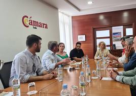 Reunión de los componentes del Partido Popular.