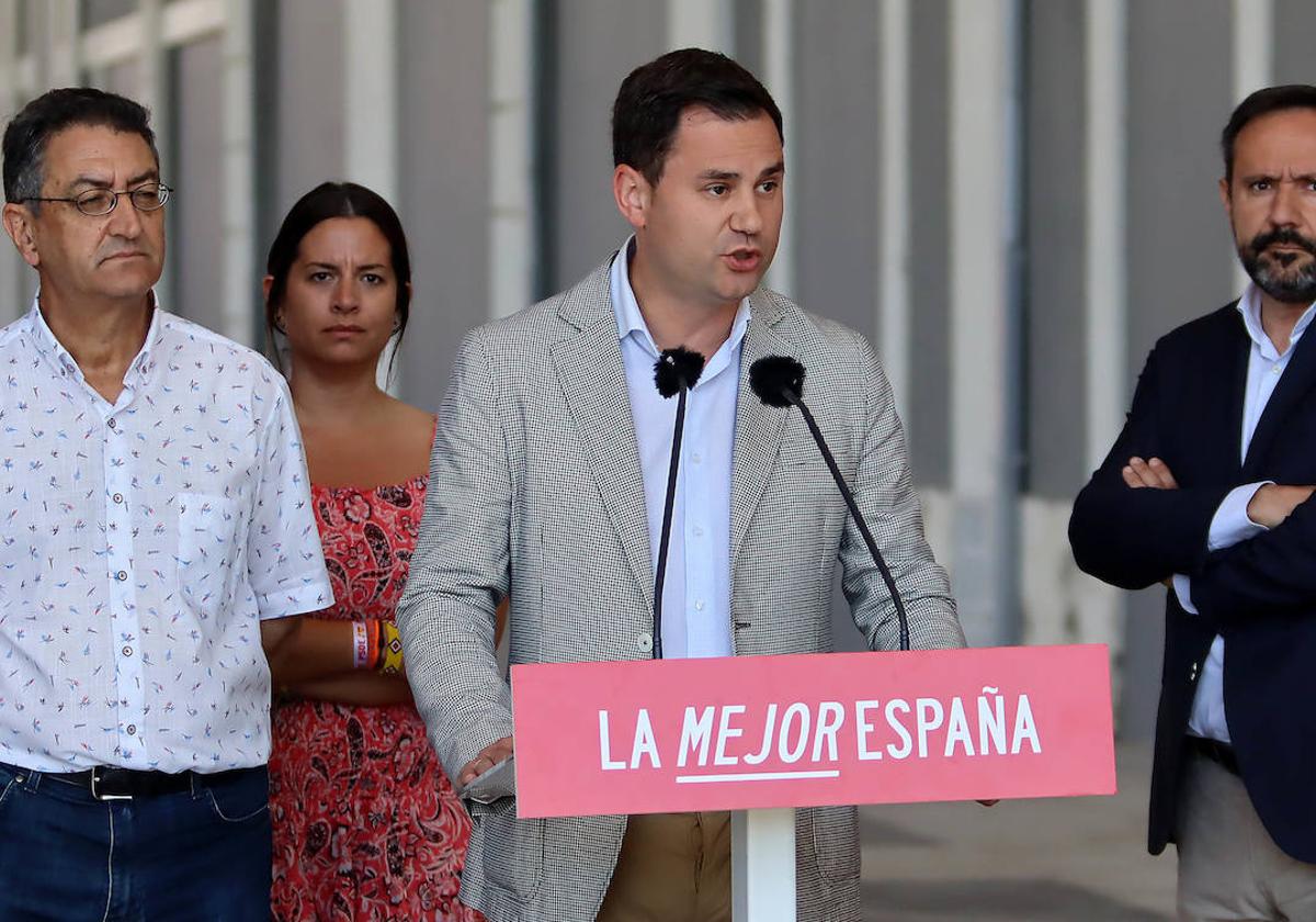 El secretario provincial y candidato al Congreso por León, Javier Alfonso Cendón.