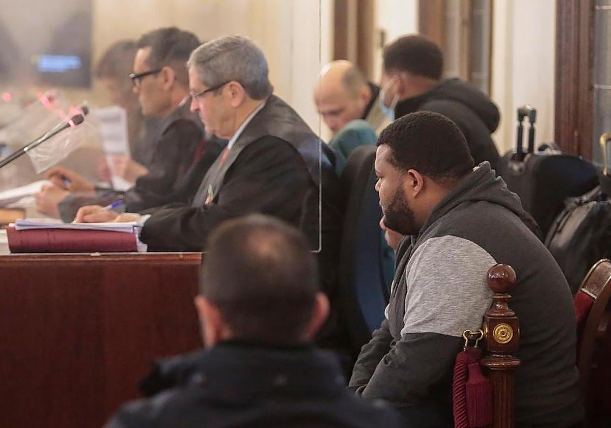 Una sesión del juicio por el crimen de Dawry en Valdefresno.