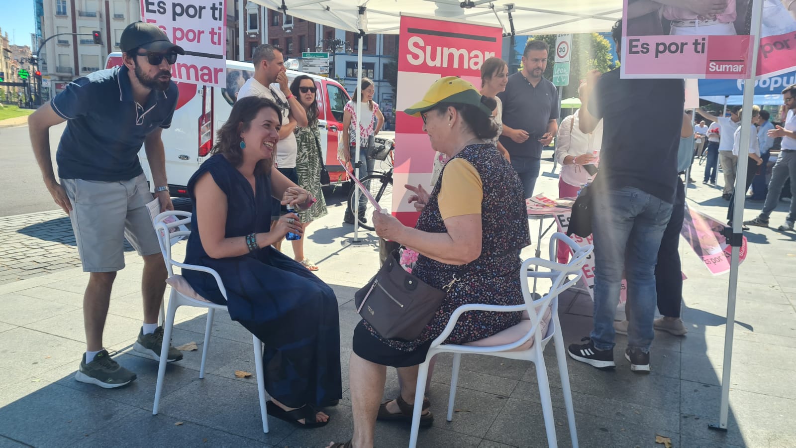 Campaña en el rastro de León