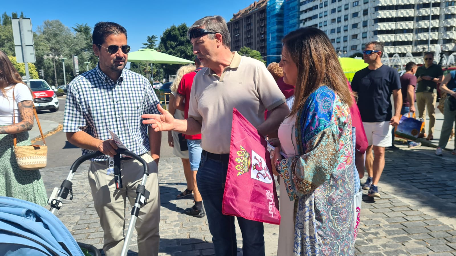 Campaña en el rastro de León