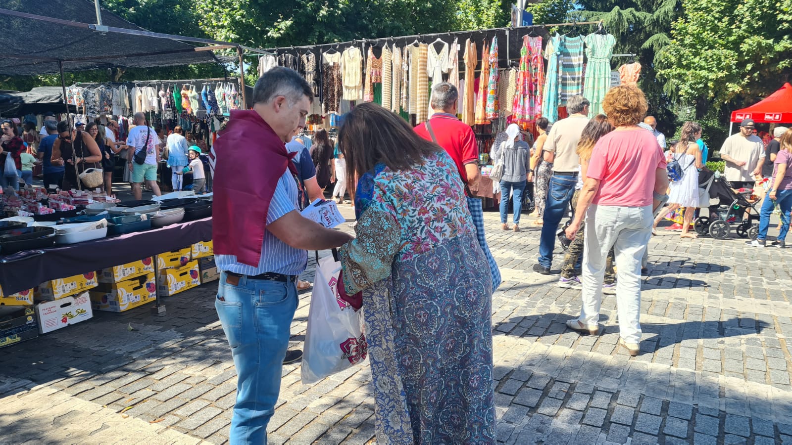 Campaña en el rastro de León