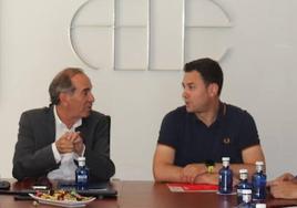 Encuentro entre la candidatura del PSOE por León y Fele.