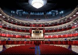 Interior del Teatro Real de Madrid.