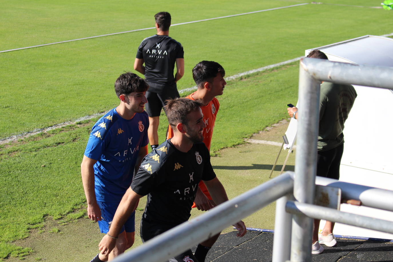 Primer entrenamiento de la Cultural