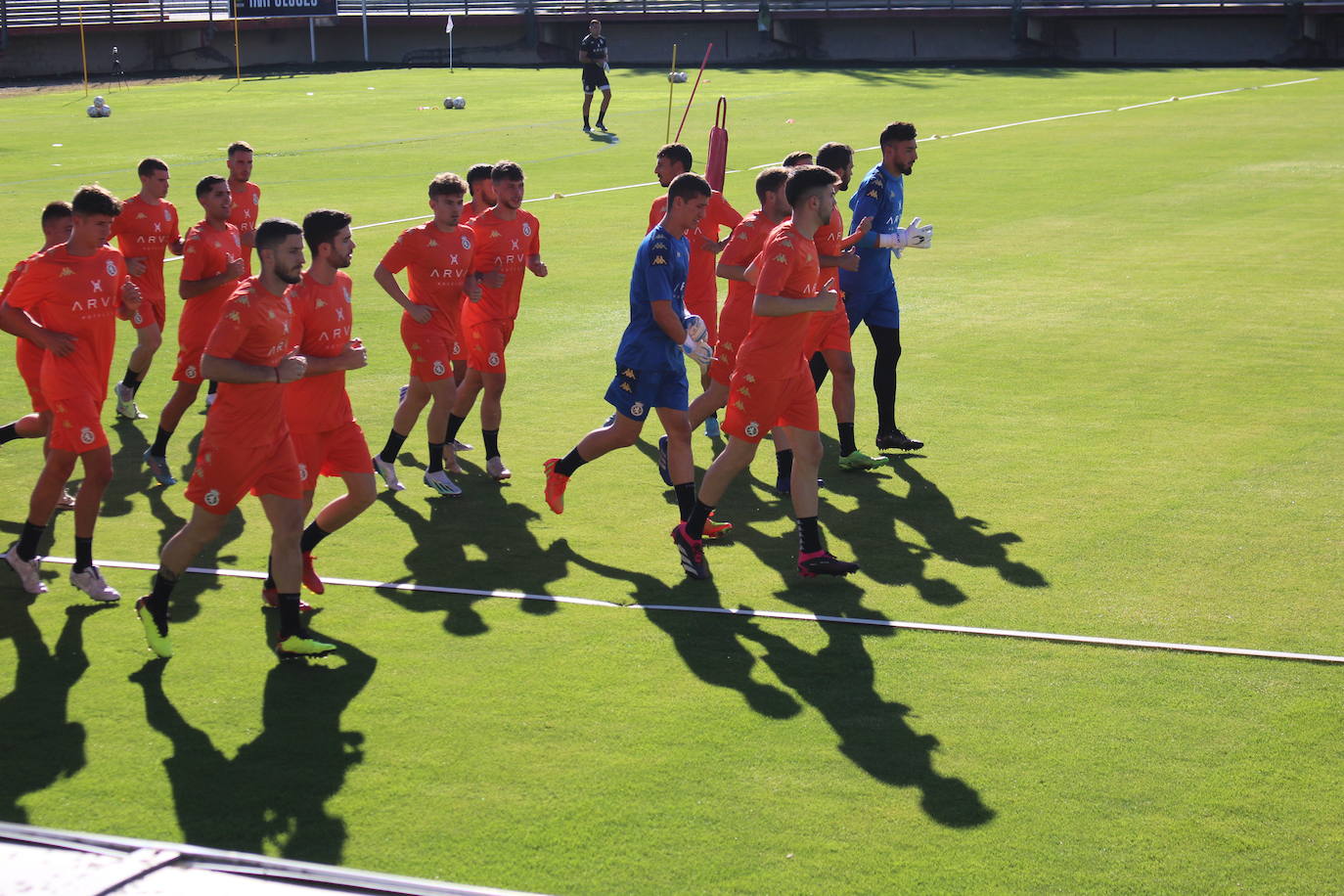 Primer entrenamiento de la Cultural