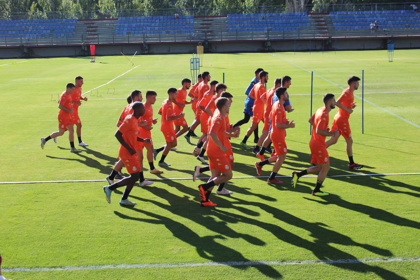 Primer entrenamiento de la Cultural