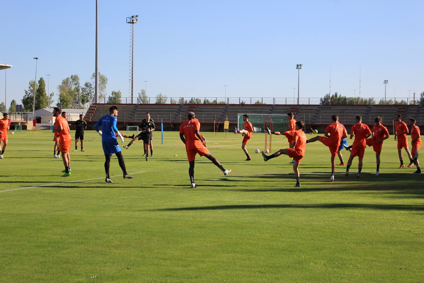 Primer entrenamiento de la Cultural