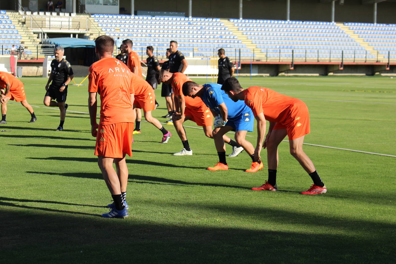 Primer entrenamiento de la Cultural