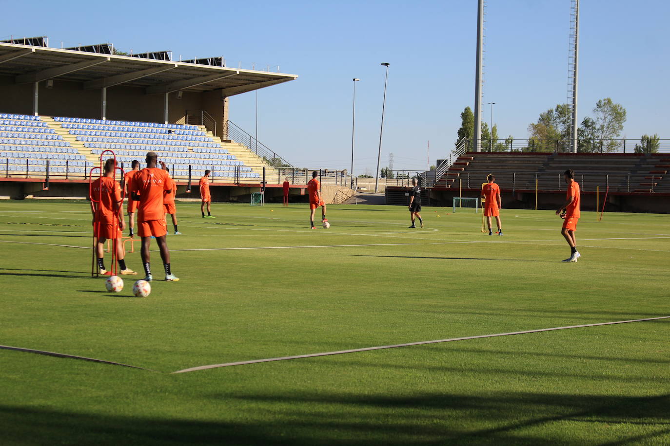 Primer entrenamiento de la Cultural