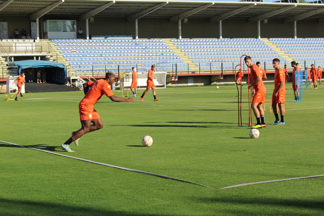 Primer entrenamiento de la Cultural