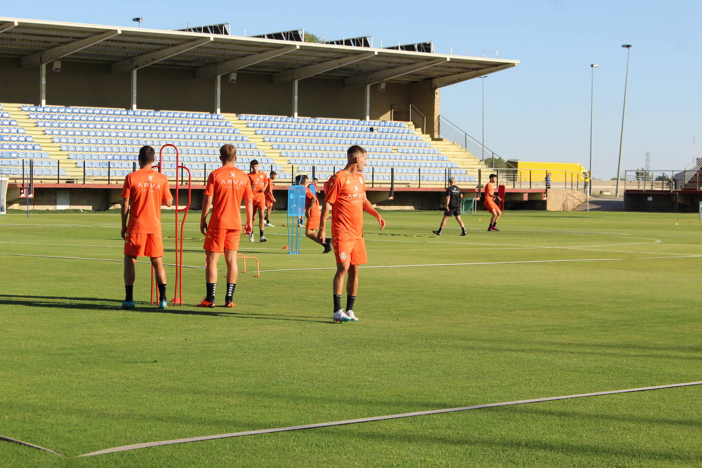 Primer entrenamiento de la Cultural