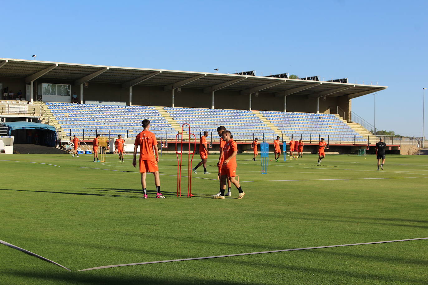 Primer entrenamiento de la Cultural