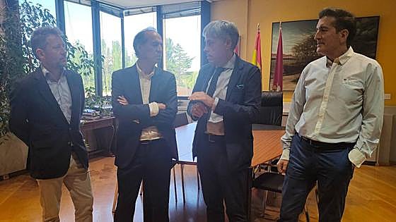 Fele y el delegado territorial aúnan fuerzas para impulsar proyectos empresariales en León