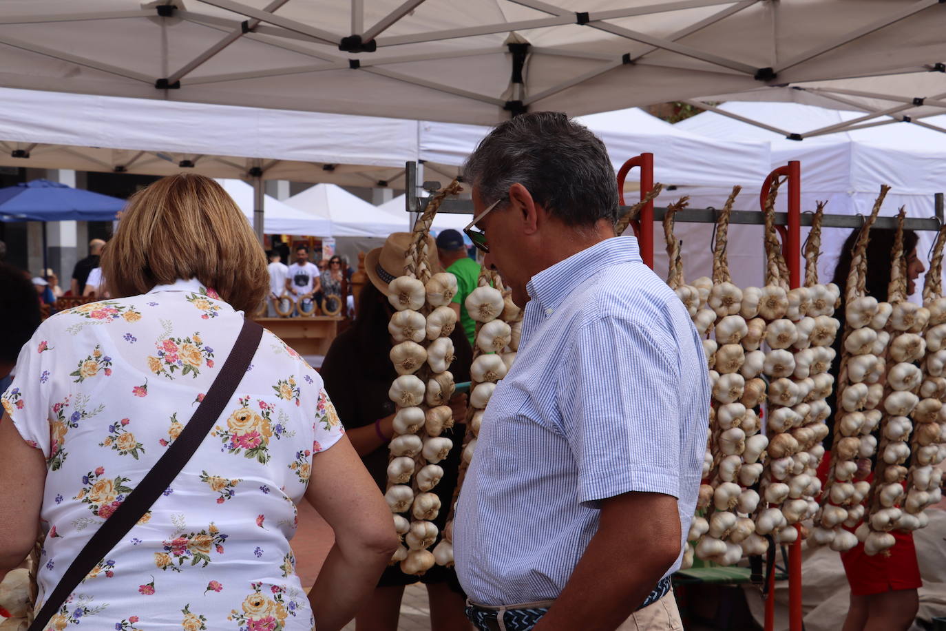 Feria del ajo en Veguellina de Órbigo