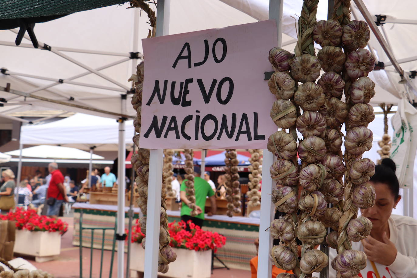 Feria del ajo en Veguellina de Órbigo