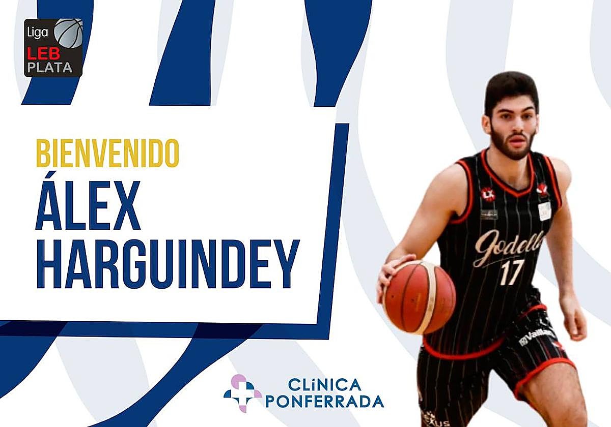 Álex Harguindey, nuevo jugador del Clínica Ponferrada SDP