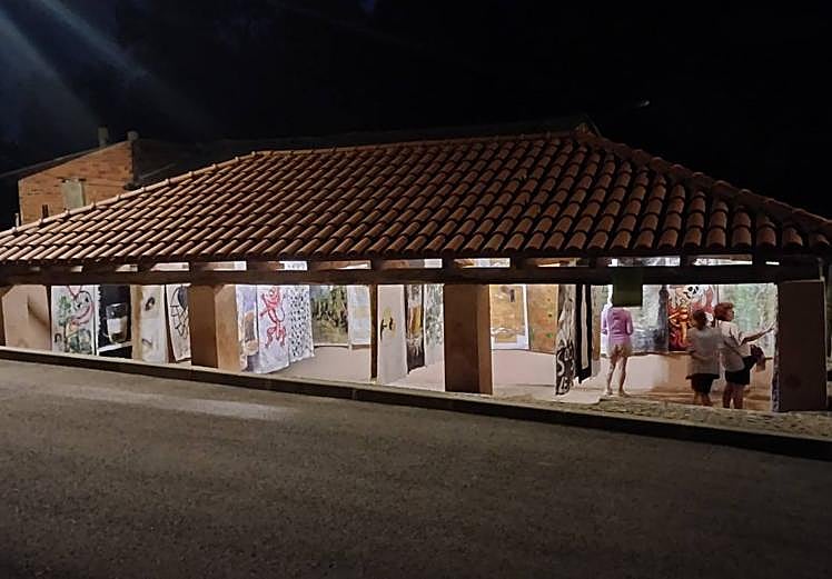 Imagen principal - El lavadero se convirtió en arte 100 años después