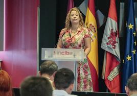 Carla Redondo, secretaria general del Incibe, en la presentación de la jornada.