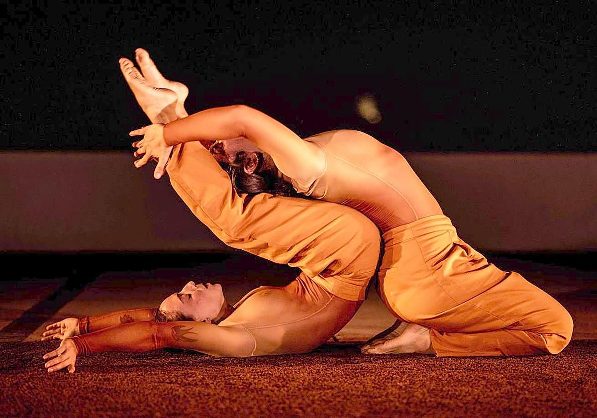 Un momento de un espectáculo de danza.