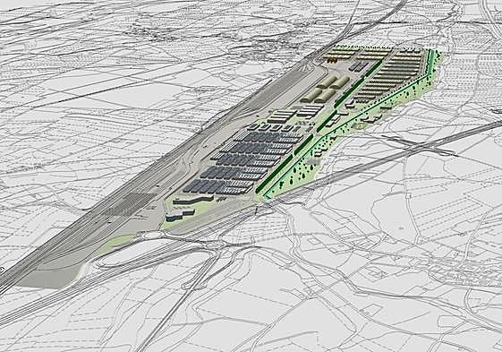 Proyecto de la plataforma logística de Torneros-Grulleros.