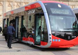 Autobús urbano en León.