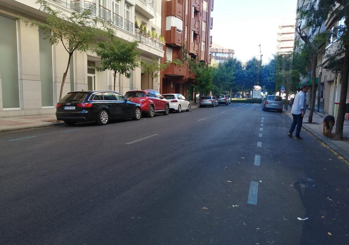 La calle Ramiro Valbuena quedará cerrada al tráfico desde este martes.