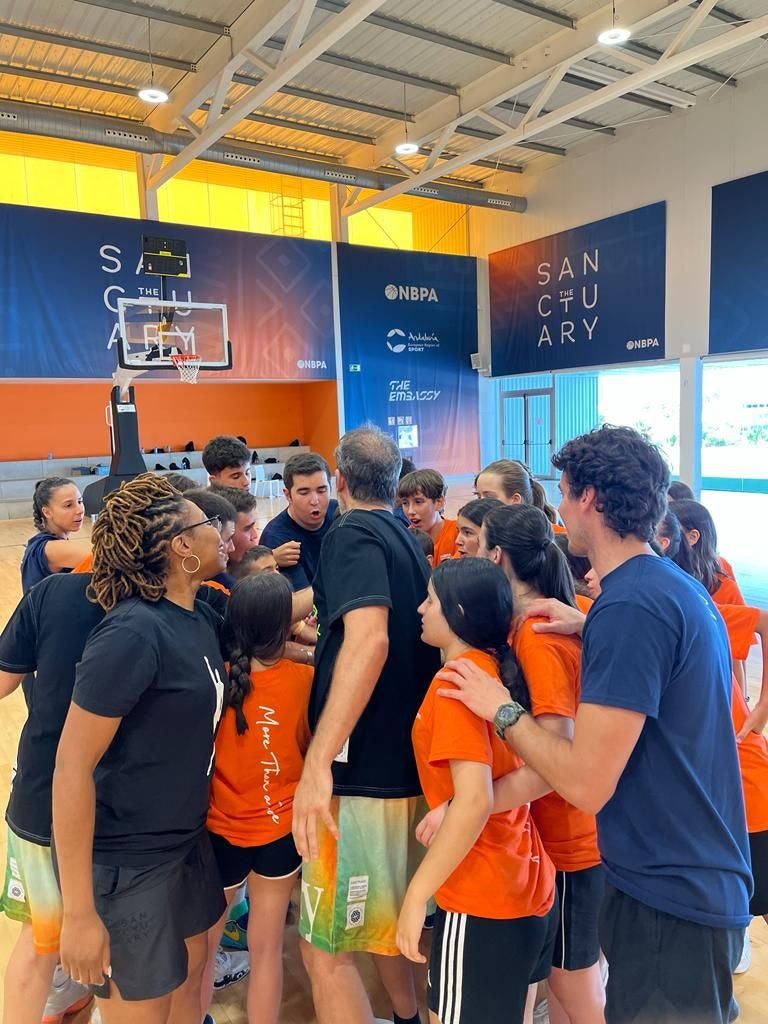 El CB Carrizo participa en la segunda edición de The Sanctuary junto a estrellas de la NBA