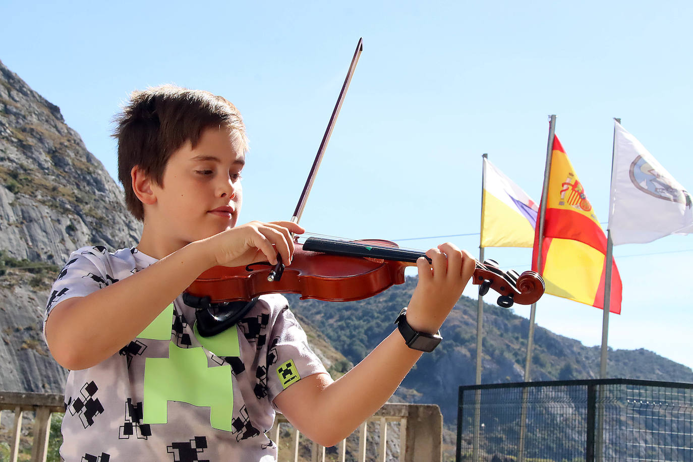 Santa Lucía de Gordón acoge su primer campamento musical