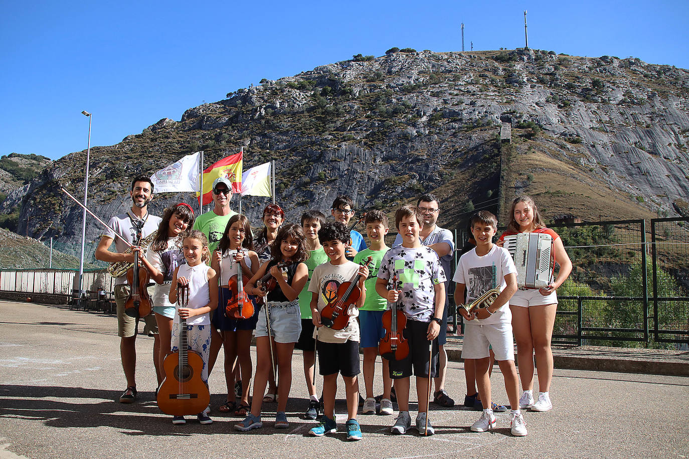 Santa Lucía de Gordón acoge su primer campamento musical