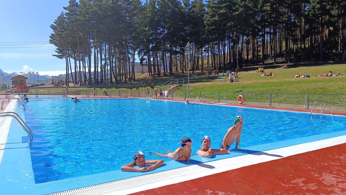 Refrescarse en plena naturaleza