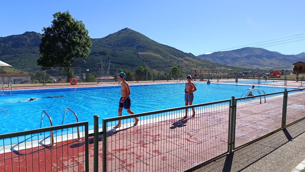 Refrescarse en plena naturaleza