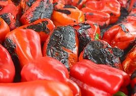 Pimientos asados de El Bierzo.