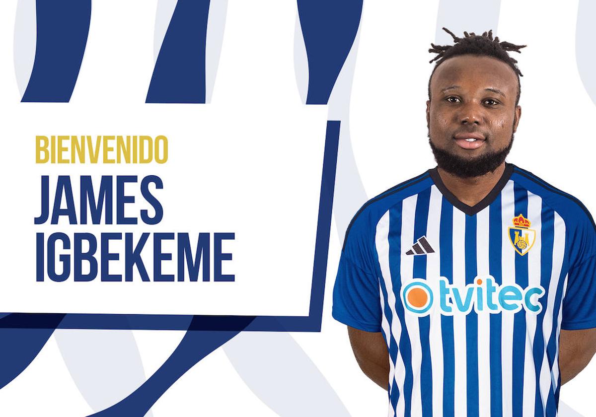 Igbekeme refuerza la medular de la SD Ponferradina.